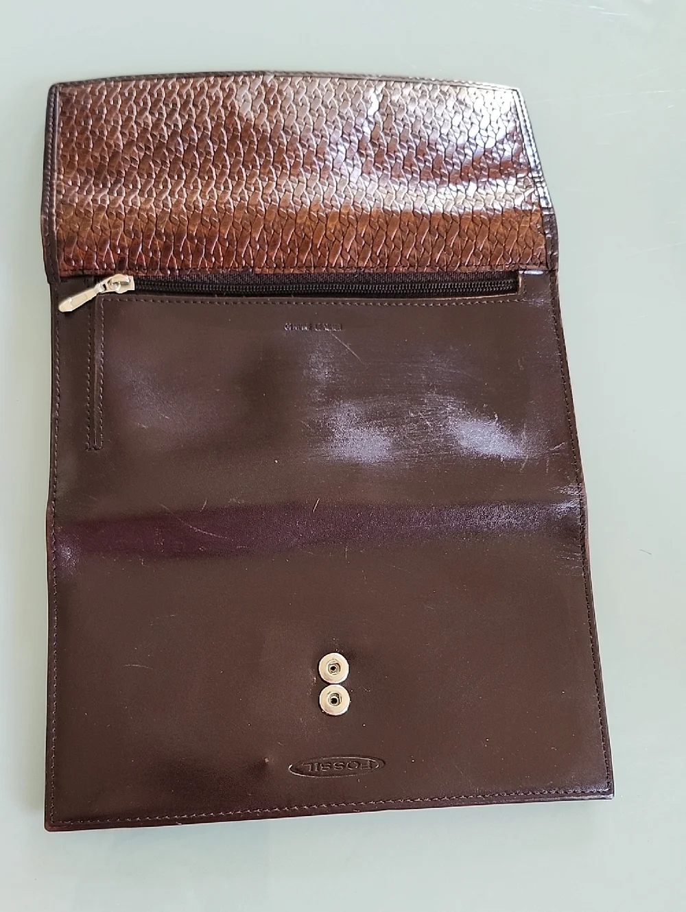 Vintage Fossil Leather Wallet
